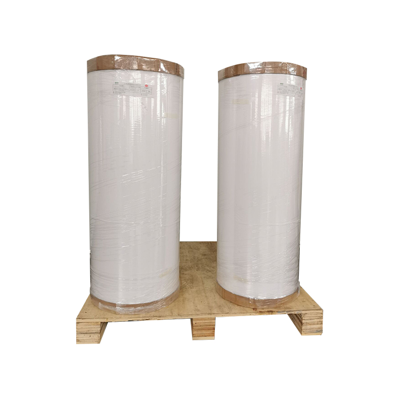 75 µm mattweißes Vinyl-Yupo-PP/Lösungsmittelkleber/60 g weißer Pergamin-Liner