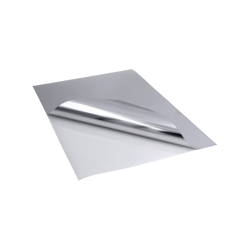 Helles silbernes PP-Etikettenmaterial