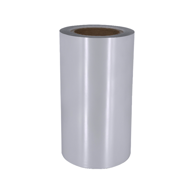 Helles silbernes PP-Etikettenmaterial