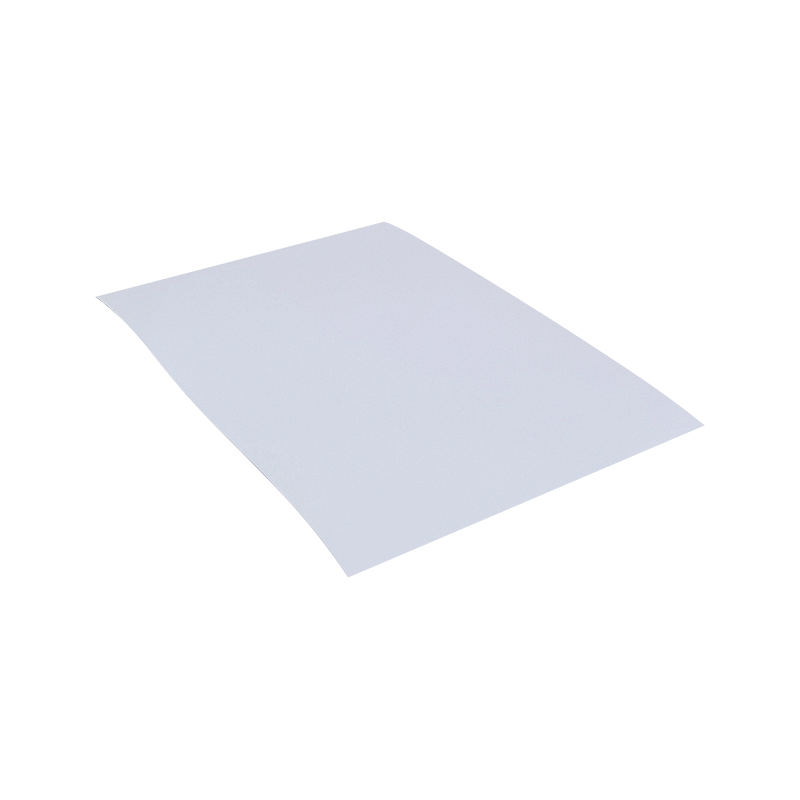 25 µm hellweißer aluminisierter PET-Folien-Reifenklebepapieraufkleber 