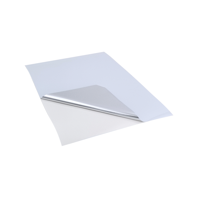 25 µm hellweißer aluminisierter PET-Folien-Reifenklebepapieraufkleber 