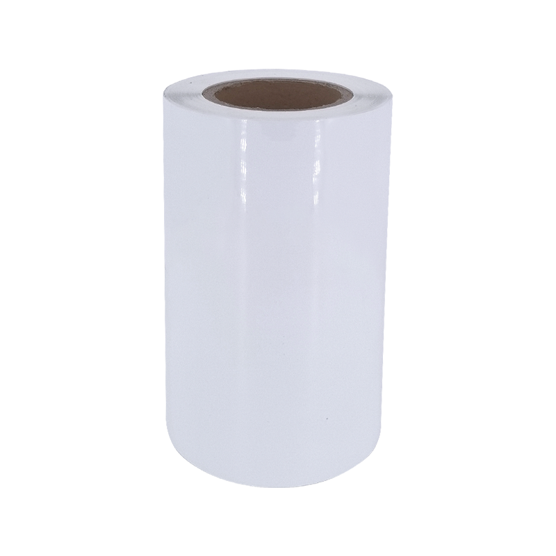 25 µm hellweißer aluminisierter PET-Folien-Reifenklebepapieraufkleber 