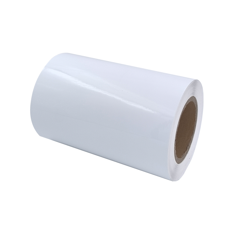 25 µm hellweißer aluminisierter PET-Folien-Reifenklebepapieraufkleber 