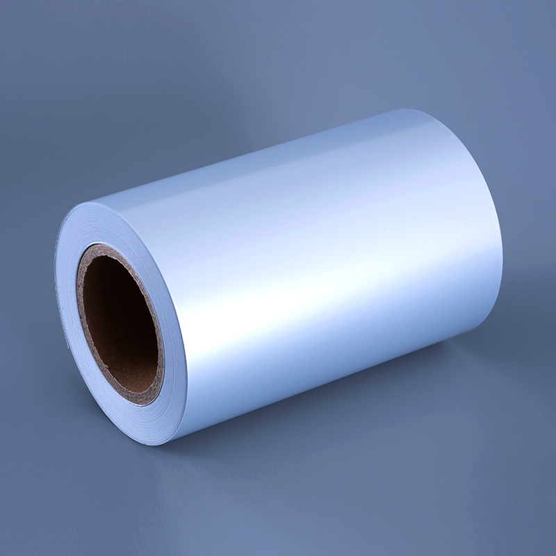 50 Mikrometer mattsilberne Polyesterfolien-Etikettenmaterialien mit wasserbasiertem Acrylklebstoff und wasserbasierter Beschichtung