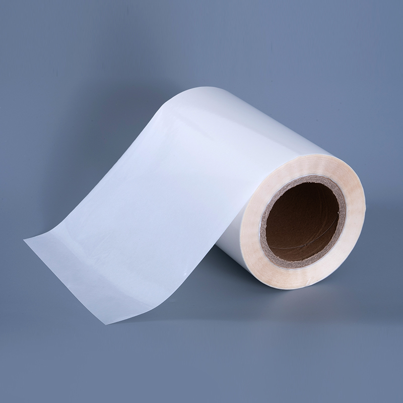 50 Mikrometer transparente, selbstklebende Polyesterfolie, Vinyl-Aufkleber, Drucketikett, Jumbo-Rolle