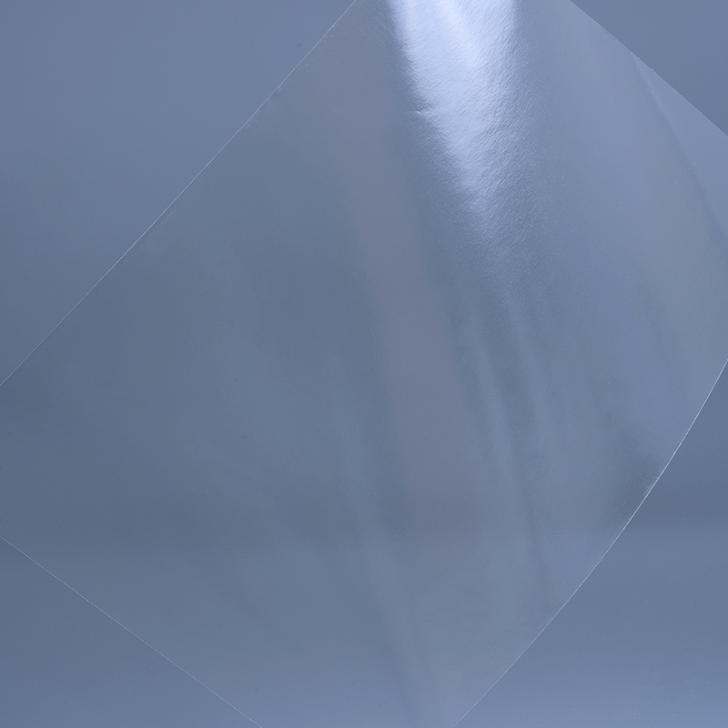 50 Mikrometer transparente, selbstklebende Polyesterfolie, Vinyl-Aufkleber, Drucketikett, Jumbo-Rolle