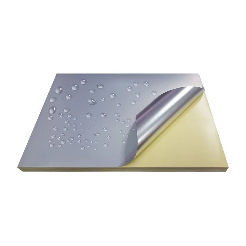 50 Mikrometer mattsilberne PET-Etikettenmaterialien mit starkem Lösungsmittelklebstoff und ölbasierter Beschichtung