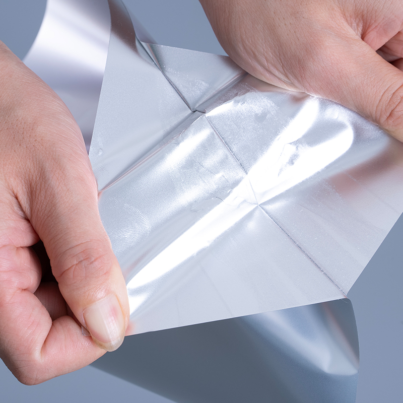 Selbstklebende Inkjet-PET-Folie in mattem Silber