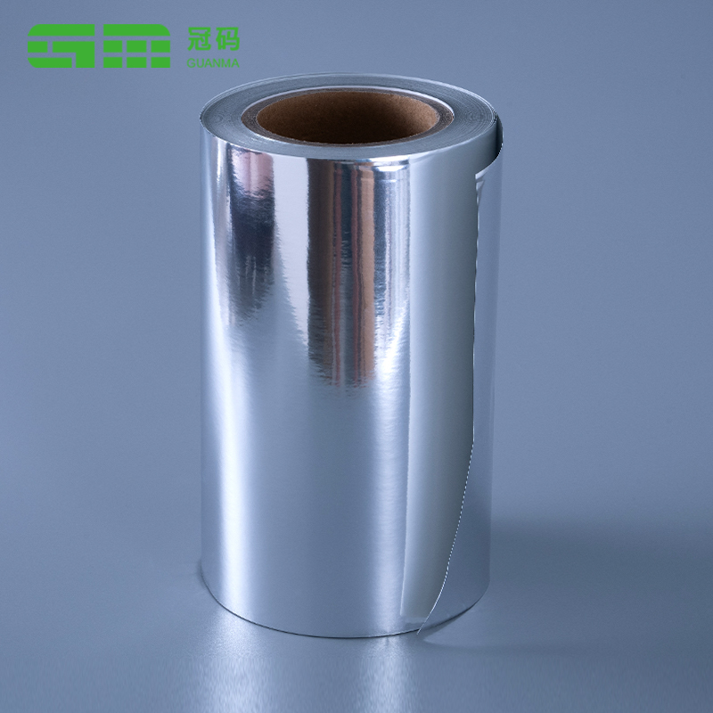50 Mikrometer glänzendes silbernes PP-Selbstklebepapier, Jumbo-Rolle mit Reifenkleber