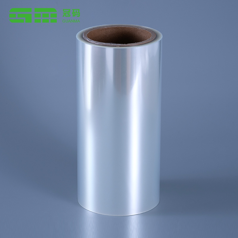 50 Mikrometer transparentes Polypropylen-Etikettenmaterial, selbstklebende PP-Folie mit entfernbarem Kleber