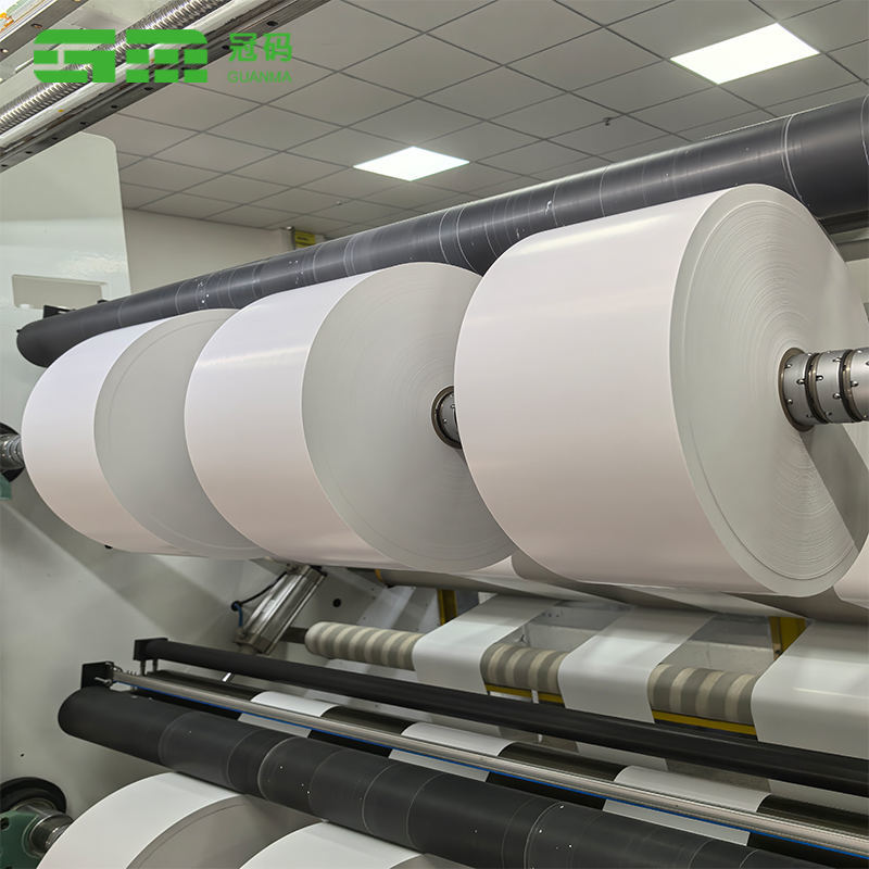 Mattweißes synthetisches PP-Papier, selbstklebendes Etikett für Lebensmittelverpackungen