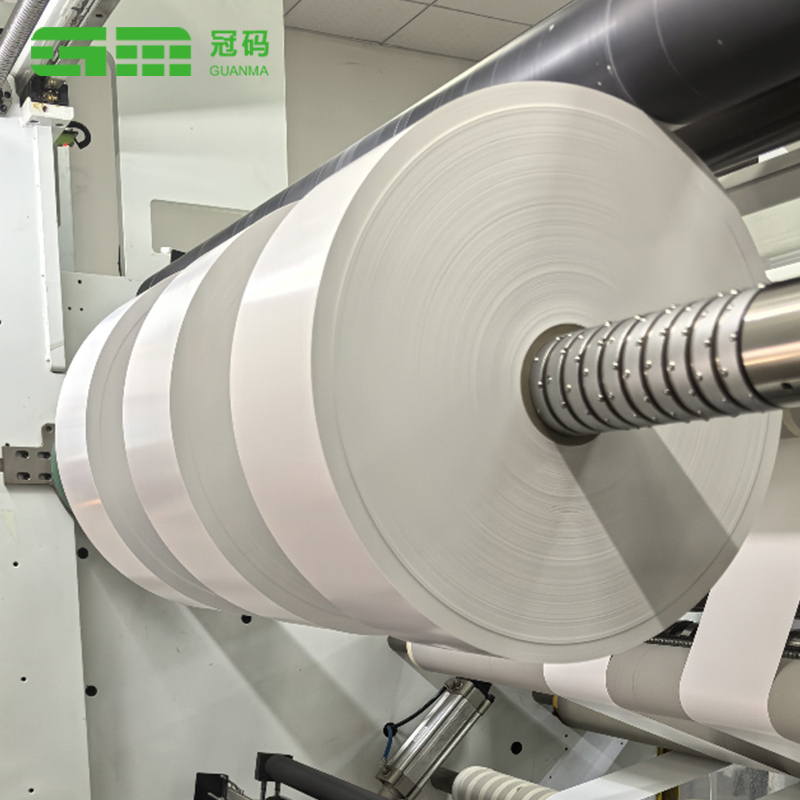 Stärker haftende Batterieetiketten, wasserfeste Etikettenrollen